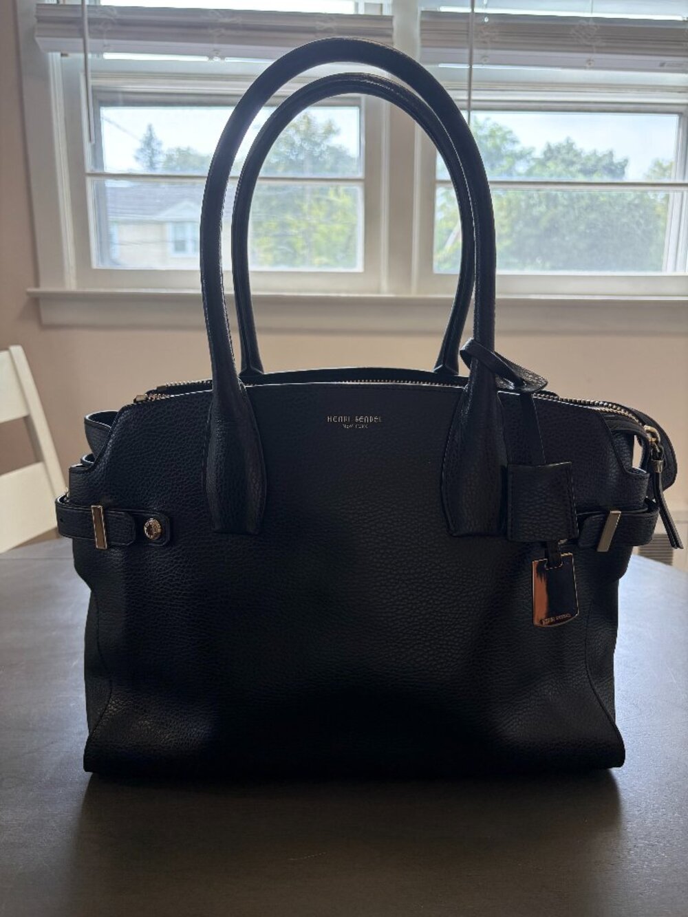 HENRI BENDEL CARLYLE SATCHEL-LIGHTLY USED